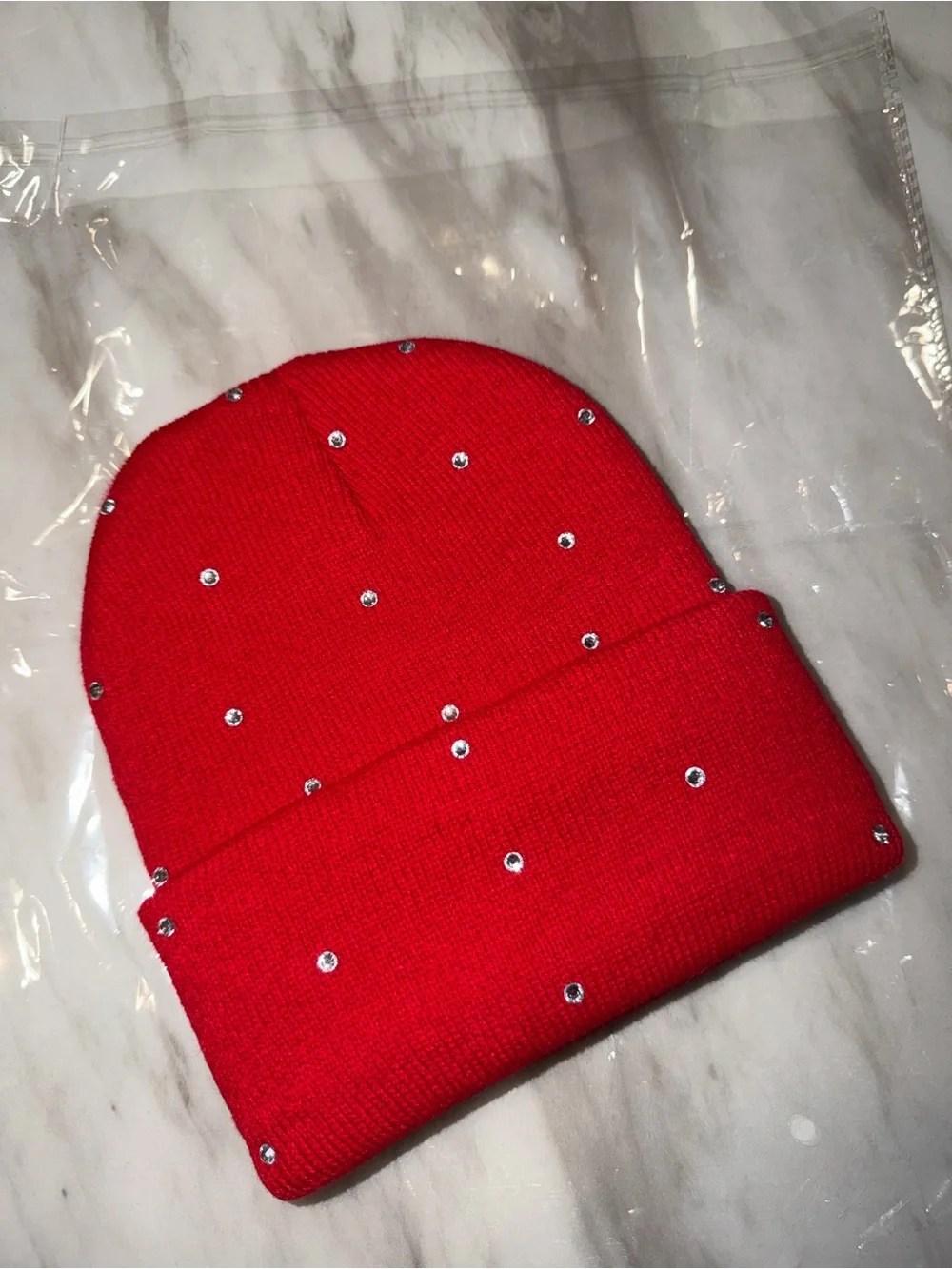 “Scarlett Ice” Beanie
